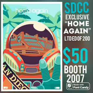 Comic-Con Home Again SDCC 2022 Print
