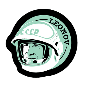 Astronaut of the Month Alexei Leonov Wooden Pin
