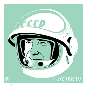 Astronaut Alexei Leonov 4x4 Limited Edition art print