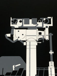 Opportunity Mars rover - 10x10 Giclee Print
