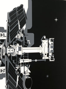 Opportunity Mars rover - 10x10 Giclee Print