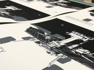 Opportunity Mars rover - 10x10 Giclee Print