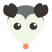 Load image into Gallery viewer, Possum WILD Wooden Pin
