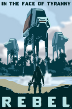 Load image into Gallery viewer, Rebel in the Face of Tyranny - 12x18 POPaganada Print
