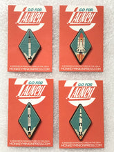 Load image into Gallery viewer, Go For Launch Saturn Wooden Magnet

