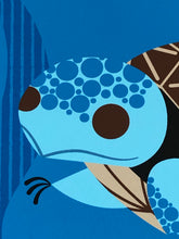 Load image into Gallery viewer, Squirtle 8x8 Mid-Century Modern Giclee Print
