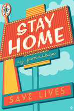Load image into Gallery viewer, Retro Neon Sign Postcards 4-set

