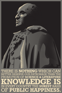 Washington's Knowledge 12x18 Limited Edition Giclee Print