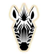 Load image into Gallery viewer, Zebra WILD Wooden Pin
